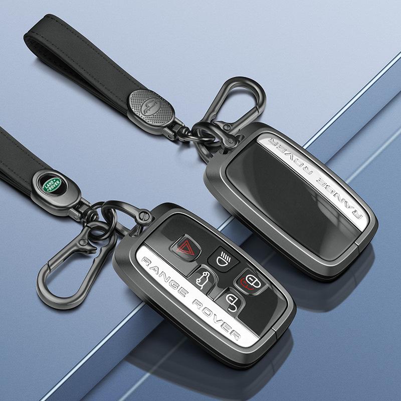 Чехол для ключа Land Rover: Алюминиевый корпус для Range Rover Sport, Velar, Evoque, Discovery, Freelander.