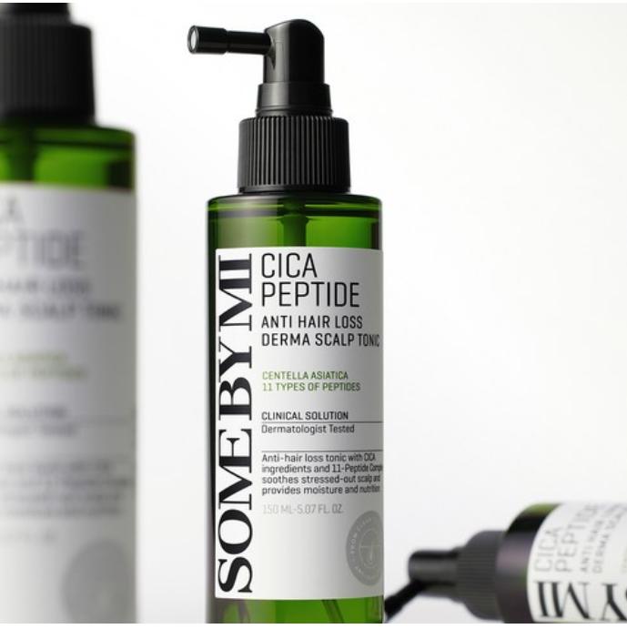 SOME BY MI Cica Peptide Тоник для кожи головы против выпадения волос 150 мл – Успокаивающий и укрепляющий