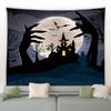 Halloween Pumpkin Head Print Tapestry Room Wall Decor Background Home Decor Nordic Living Room Bedroom Tapestry