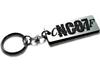 CBX400F NC07 Акриловый брелок с двойным кольцом Оригинальный для внешней кастомизации A-51-2 Серебристый/Черный (Импортная модель) (Подходящий глушитель, руль, запчасти,