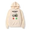 Осень Зима Мужские Толстовки Деньги Зовут Принт Наличные Толстовка Мужская Женская Свитшот Принт Унисекс Уличная Одежда Топы Одежда