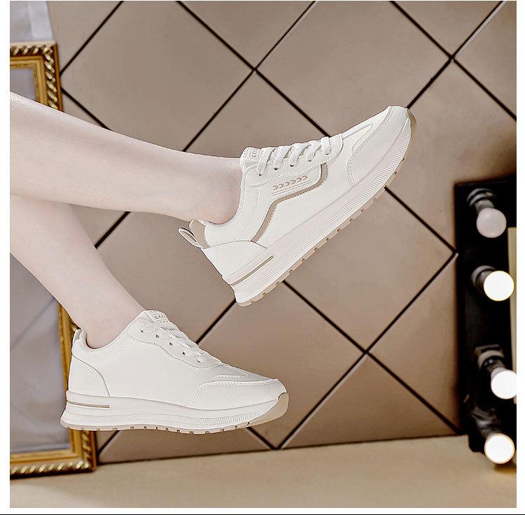 Large Size Sports Shoes Women's Soft-soled Travel Shoes New Spring and Autumn Versatile Little White Shoes Lightweight Casual Running Shoes