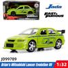 Игрушки Джада 1:32 Быстрые и Яростные Металлические Машинки, Mitsubishi Lancer TOYATO Super Nissan Skyline GTR Jetta RX-7 Коллекция Подарочные Игрушки для Детей