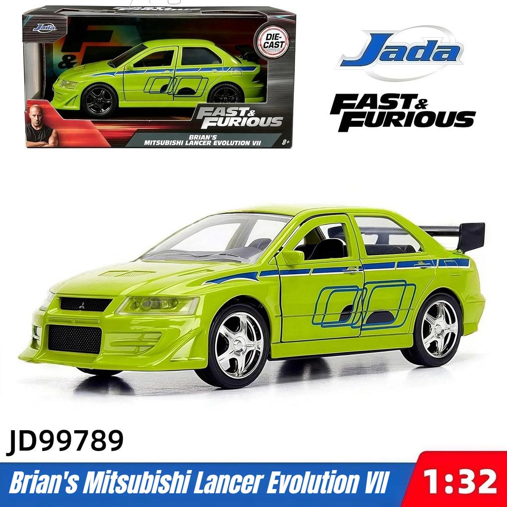 Игрушки Джада 1:32 Быстрые и Яростные Металлические Машинки, Mitsubishi Lancer TOYATO Super Nissan Skyline GTR Jetta RX-7 Коллекция Подарочные Игрушки для Детей