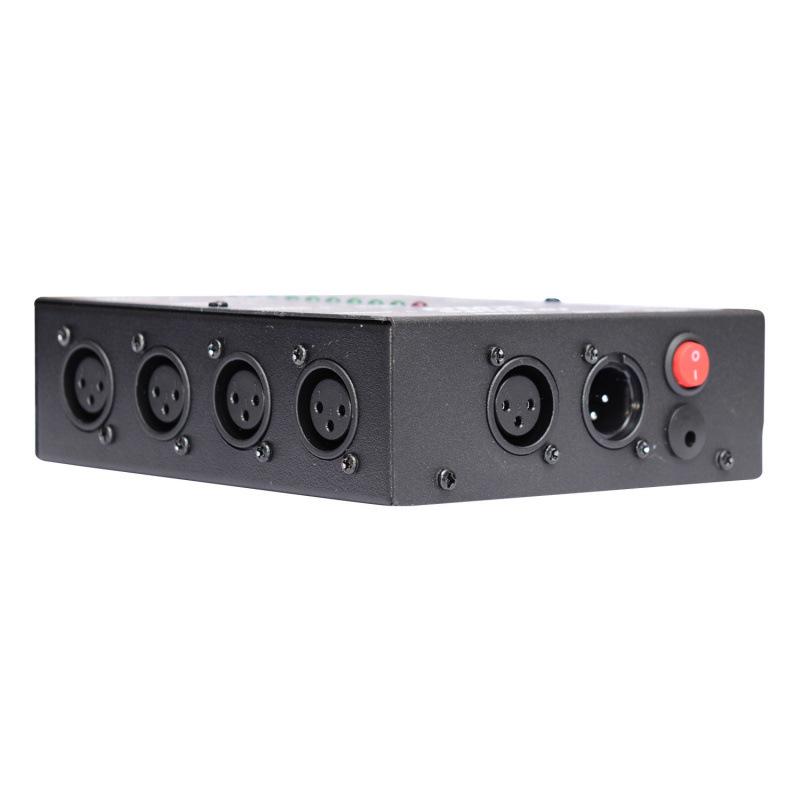 8-канальный беспроводной DMX512 усилитель и распределитель сигнала для сценического света