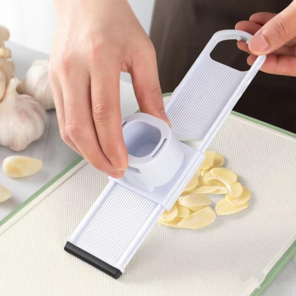 with Hand Protector Garlic Grinder Non-slip Base Vegetable Shredder Garlic Chopper Kitchen