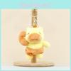 Toy Capybara Plush Cartoon Doll Backpack Pendant Keychain Children Gift Holiday