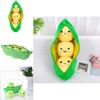Adorable Pea Plush Doll Perfect Gift For Children's Playtime And Bedtime