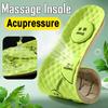 1 пара стельок для точечного массажа ног для мужчин и женщин, мягкие дышащие спортивные подушки, впитывающие пот, дезодорант, ортопедическая подошва для обуви