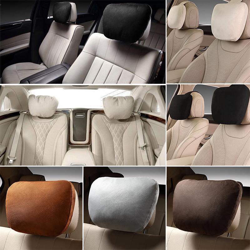 1 пара автомобильных подголовников Maybach Design S Class Ultra Soft Подушка Автомобильные аксессуары для