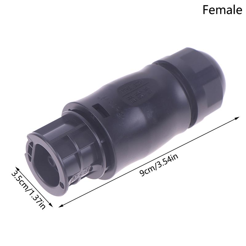 BC01 3 Pin Connector AC Male Female IP68 For Solar Grid Tie Micro Inverter Hoymiles Deye APsystem PV Panel Power Setup Adapter