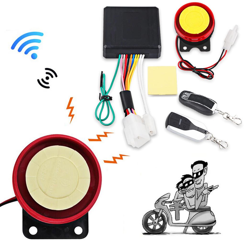 Motorcycle alarm, motorcycle anti-theft device, car anti-theft safety device, one key start, engine shutdown, car search, dual