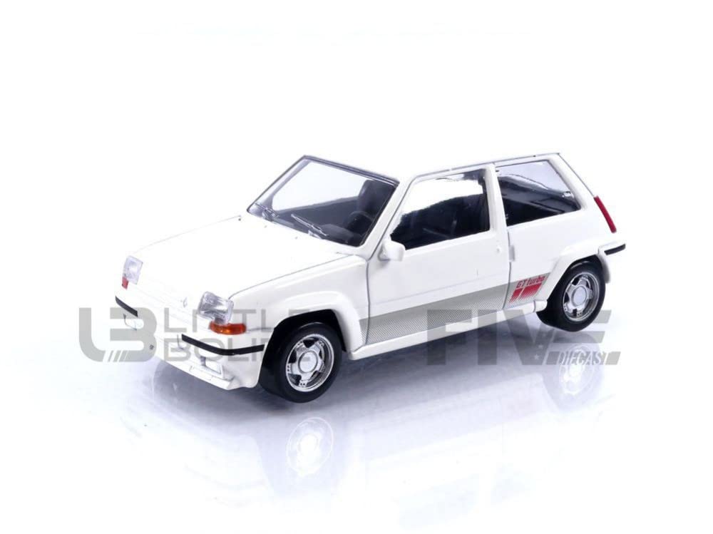 Norev JETCAR масштаб Renault Supercinq GT Turbo Фаза II 1988 Белый 1/43