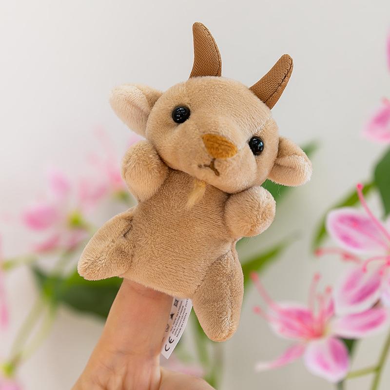 Лесное животное Пальчиковая кукла Панда Плюшевая игрушка Дети Океан Акула Кукла