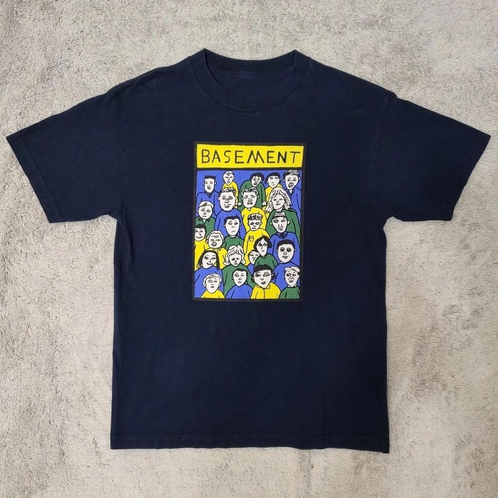 VTG 2014 Basement Band 100% Cotton Black S to 5XL Unisex Shirt SG609