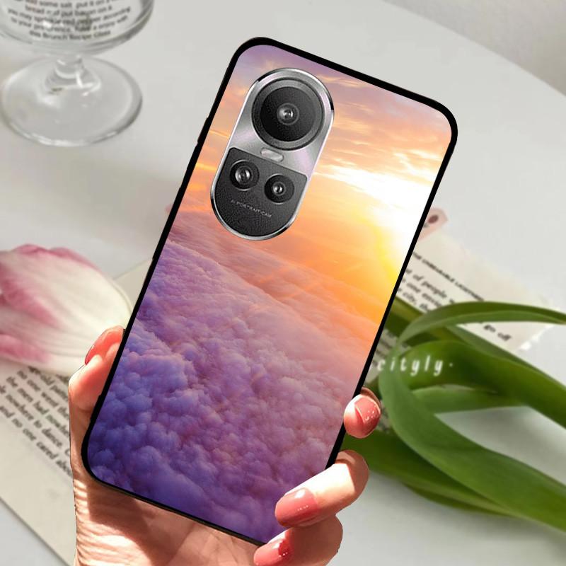 Чехол для Oppo Reno 10 5G CPH2531 Reno10 Ударопрочный Мягкий ТПУ Силиконовый Чехол для Телефона Для Oppo Reno 10 Pro 5G CPH2525 Funda Мультяшный