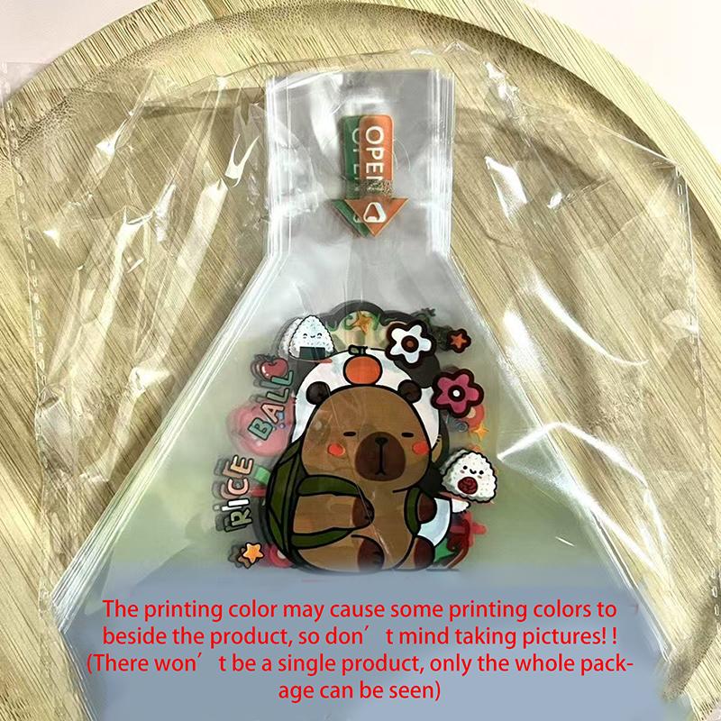 100 шт. Милый мультяшный пакет для упаковки треугольных рисовых шариков Нори Онигири Суши Пакет Форма для приготовления суши Аксессуары для бенто