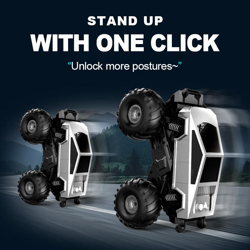Новый Amphibious Off-Road Vehicle с дистанционным управлением 2,4 ГГц, 360° вращение, большие колеса, полный привод, RC-машина, аккумулятор большой емкости, водонепроницаемая игрушка, подарки для детей