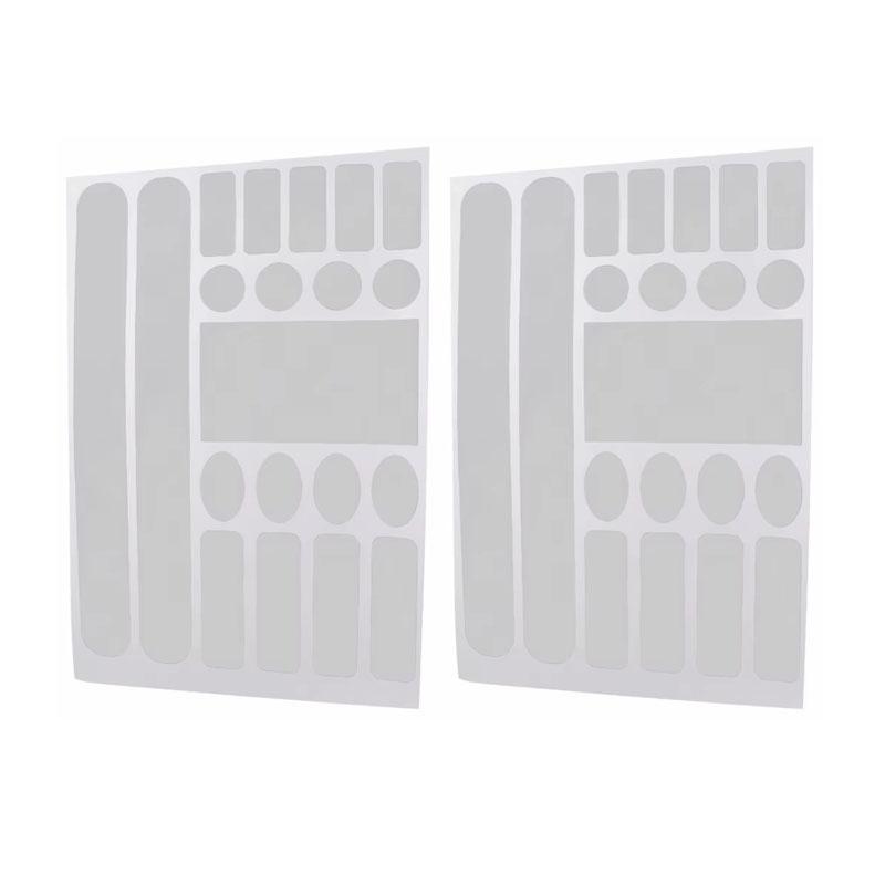 1-5pcs Bicycle Chain Protection Sticker Mountain Road Bike Care Chain Sticker Cycling Frame Protective Film Anti-Scratch Sticker