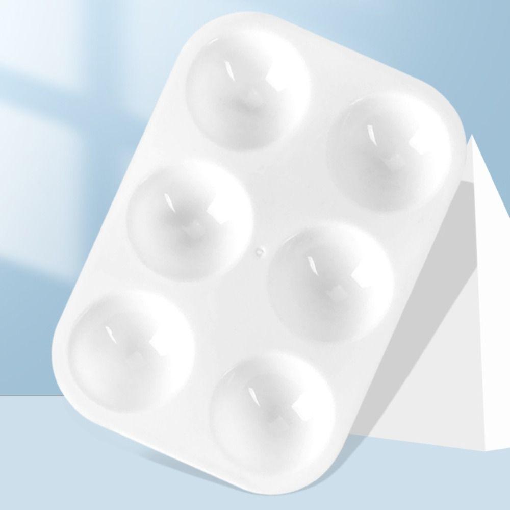 10 шт. белая палитра для рисования, пластиковая палитра для художественной краски, палитра для акварели, для художников