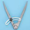 Leather Craft Compass Steel Adjustable Spacing Edge Creaser DIY Tool 155mm