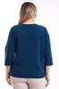 Женская блузка большого размера Блузка больших размеров с рукавом три четверти