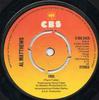 7-дюймовая пластинка AL MATTHEWS Fool SCBS3429 CBS 1975 UK SoulFunk Б/у