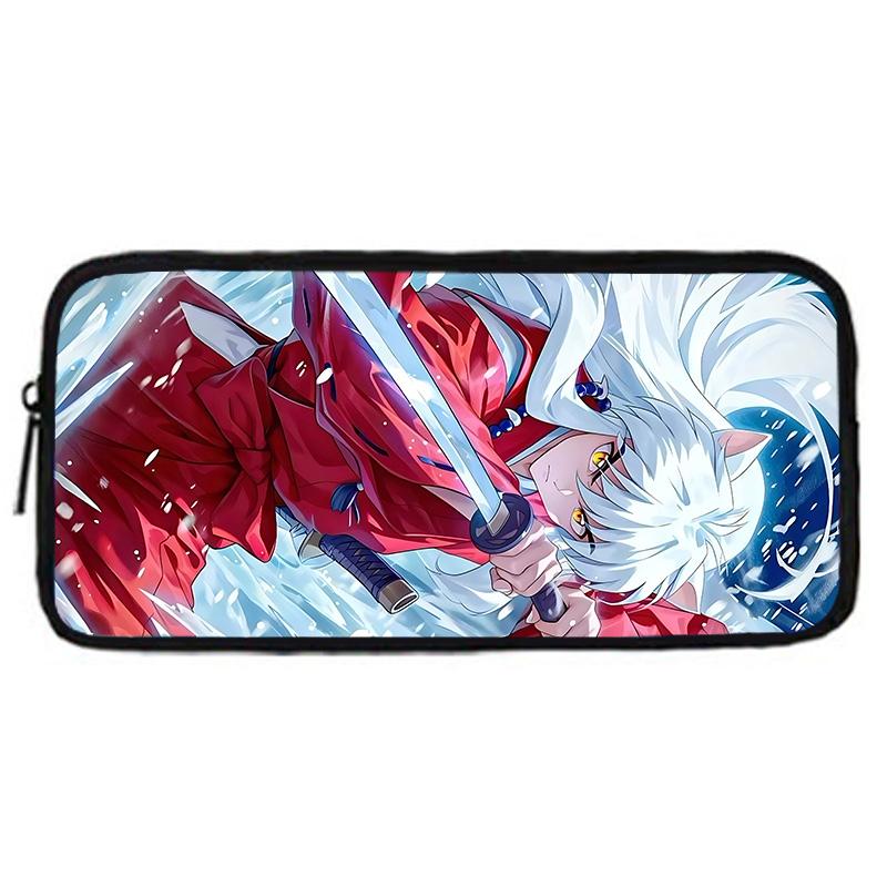 Школьный рюкзак Inuyasha для детей, теплый, зимний, с сумками для ланча, пеналами, школьными сумками для мальчиков и девочек, лучший подарок