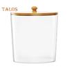 3Pcs Laundry Pods Container Clear Large Capacity Transparent Design Laundry Room Organization Containers with Bamboo Lids