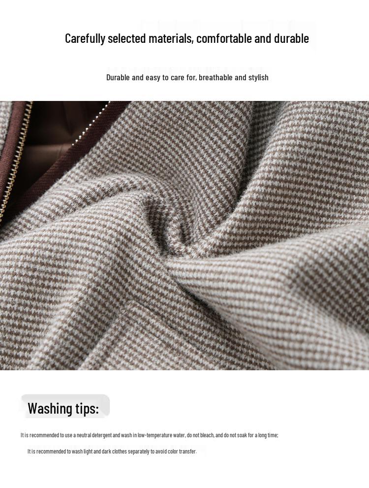 Trendy Autumn Hooded Jacket for Middle-Aged and Elderly Women