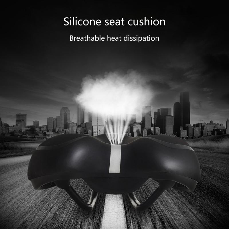Силиконовые седла для велосипедов, велосипедные подушки, седла для шоссейных велосипедов, накладка, нескользящие велосипедные подушки, амортизирующие сиденья, накладка, долговечные
