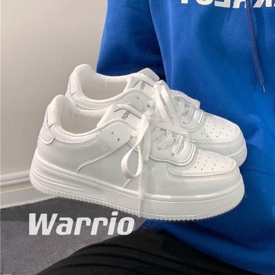 Женские кроссовки в корейском стиле, белые, повседневные, дышащие, легкие, удобные, спортивные, летняя мода, кеды