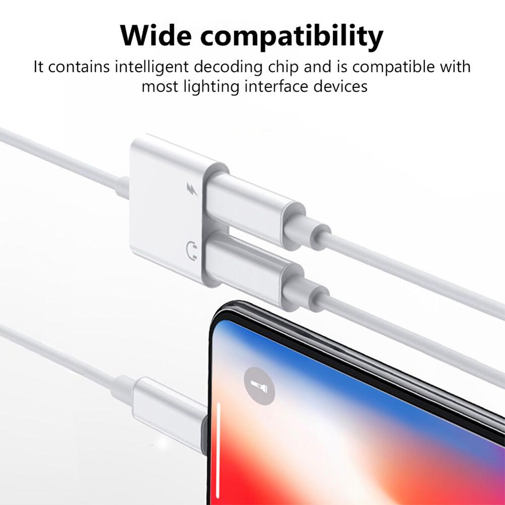 Адаптер для наушников для IPhone 14, 13, 12, 11 X 8, 7 Plus, Aux аудио разветвитель для освещения, адаптер 3,5 мм, кабель с разъемом для наушников