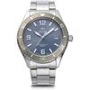 TRN-WJ0002L (Мужская металлическая группа SPORTS Diver Design Orient Mako 40 на солнечных батареях) Круглые часы