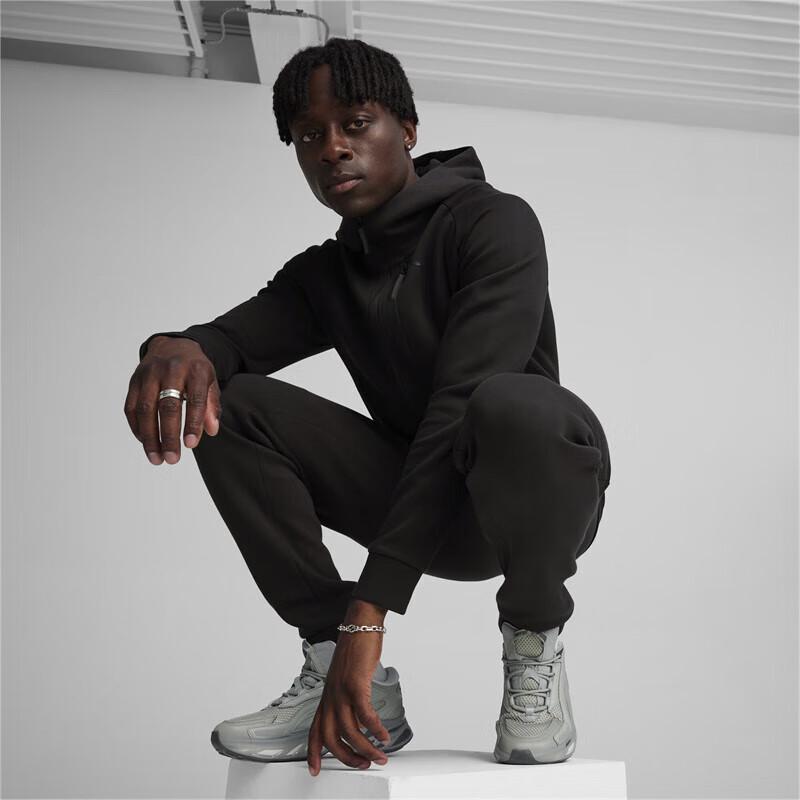 Puma Мужская спортивная куртка с капюшоном приталенного кроя 626143