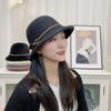 Загнутая шляпа-цилиндр, тонкая японская модная шляпа-ведро, солнцезащитная шляпа с козырьком