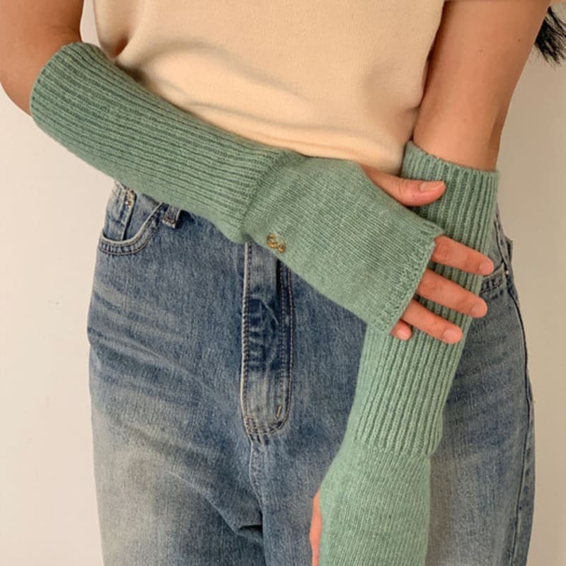 38comeoncommon Кашемировая грелка для рук (Цвет морской волны)