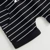 Toddler Baby Boy Summer Clothes Color Block Short Sleeve T-Shirt Tops Solid Shorts Set 2Pcs Infant Causal Outfits