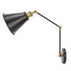 Wall Sconce E27 Vintage Industrial Metal Wall Lamp Arm Adjustable Bedside Reading Light AC85‑265V