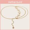Waist Chain Moon Two Layers Of Chains Versatile Accessories For Clothing Women