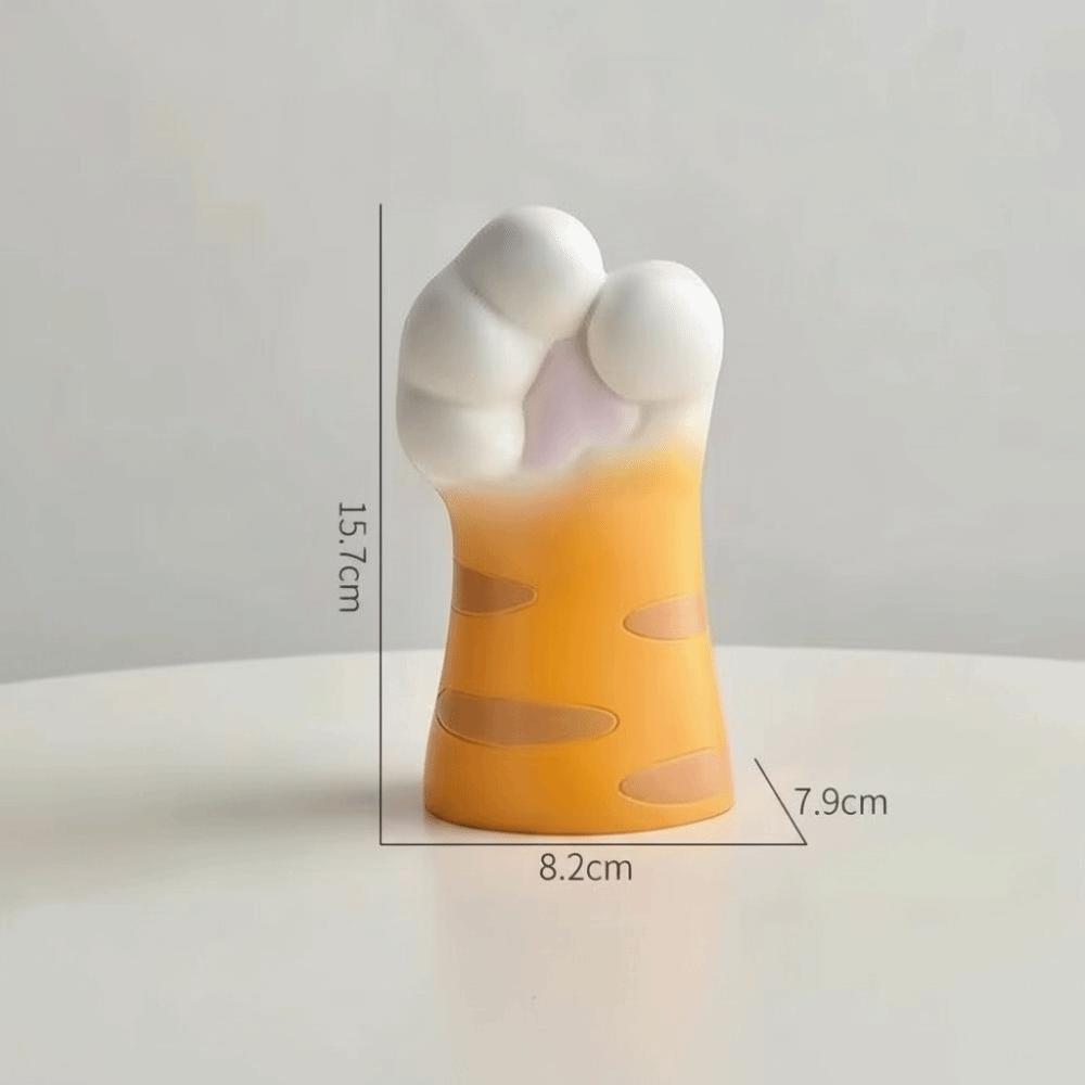 Mini Cat Claw Vase Cartoon Flower Vase Elegant Decorative Vase  Desktop Decoration