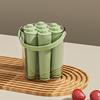 Long Ice Cube Tray, Cylindrical Ice Mold for Water Bottle, BPA-Free Flexible Freezer Tray for Cold Brew Coffee, Juice, Whiskey