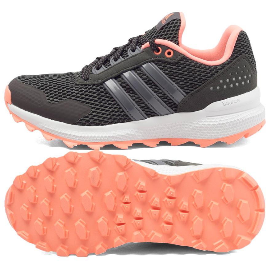 Adidas Slip Resistant Low top Running Shoes Women's Gray B72901