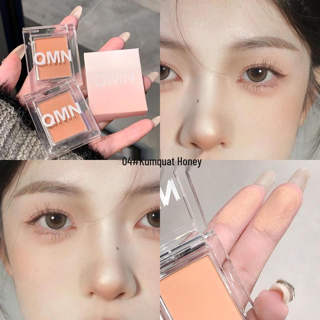 QMN Misty Sweetheart Матовые одноцветные тени-хайлайтер для повседневного макияжа и макияжа для студенческой вечеринки