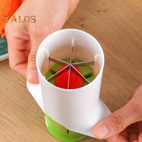 Фруктовая нарезка с гладкими краями, многофункциональная, легко моется, удобная, нарезка для огурцов, картофеля, овощей, инструмент для нарезки фруктов, кухонные принадлежности