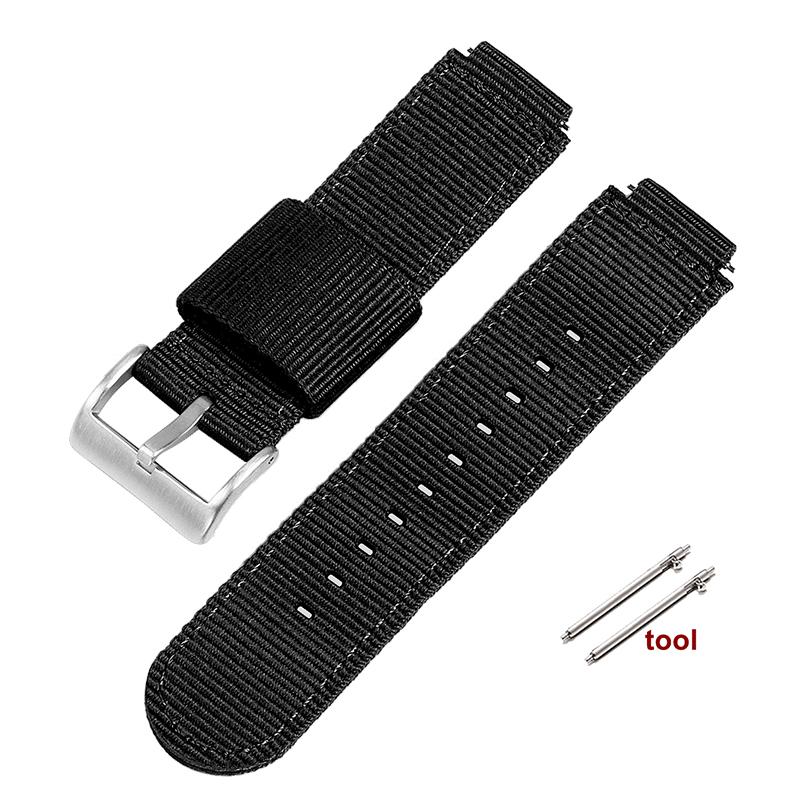 Nylon Strap 16mm 18mm for Casio AE-1200 1300 F-108 SGW-300/400/500 W-800H Canvas Watch Band Quick Release Men's Accessories Belt