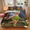 Forest Fairy Print 3Pcs Bedding Setduvet Cover With 2 Bedropillowcase Home Birthday Gift