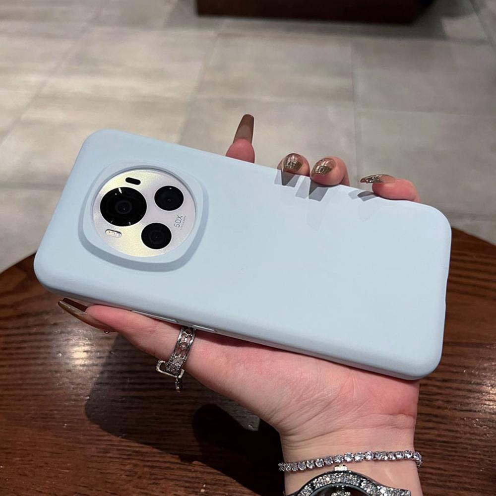 For Honor Magic6 5G Case Skin-Friendly Liquid Silicone+PC Phone Cover