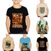 Tung Tung Tung Sahur Meme T-Shirts Bombardiro Crocodilo Kids Boys Girls Tee Tralalero Tralala Short Sleeve T Shirts Tops