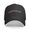 Latvija Red Latvia Baseball Cap Hip Hop Rave Dropshipping Men's Baseball Women's